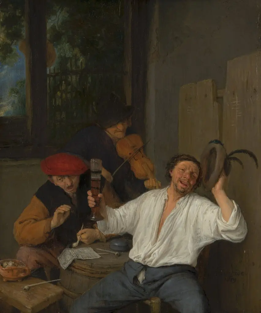 The Merry Drinkers, by Adriaen van Ostade