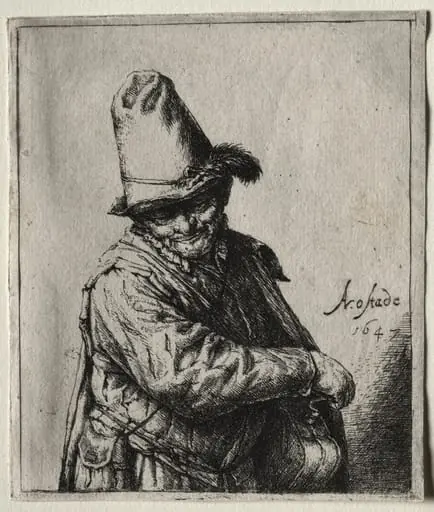 The Organ Grinder, by Adriaen van Ostade