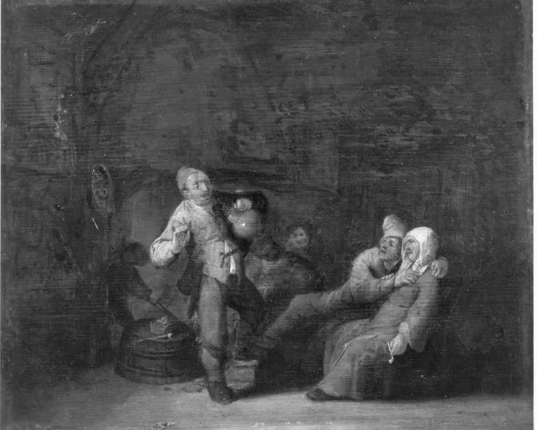 The tavern, by Adriaen van Ostade, unspecified, 1647