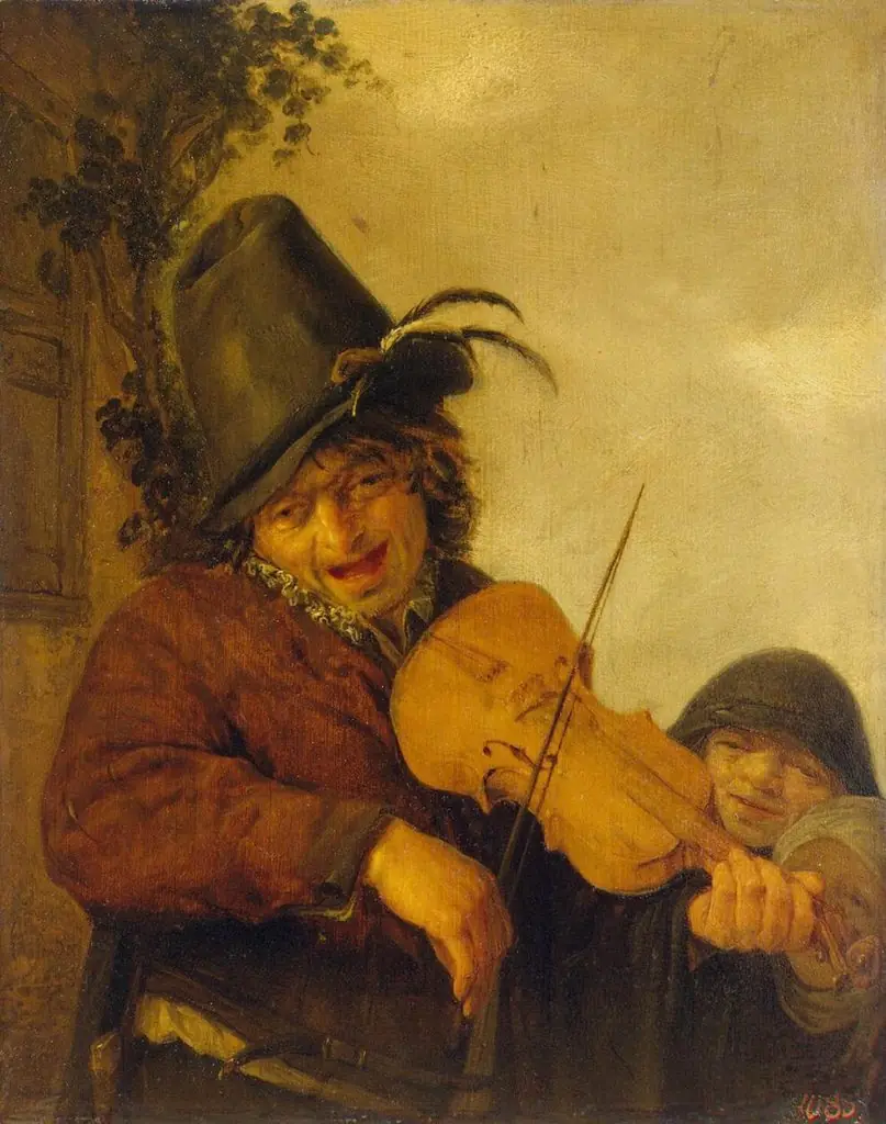 Wandering Musician, by Adriaen van Ostade