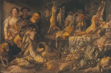 Fresh sea food, by Adriaen van Utrecht