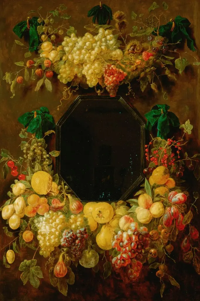 Garland of fruit, by Adriaen van Utrecht