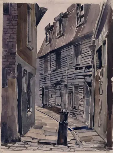 Wagstaff Buildings, Southwark, by Adrian Bury