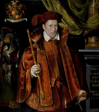 George, 5th Lord Seton (about 1531 - 1585), aged 27