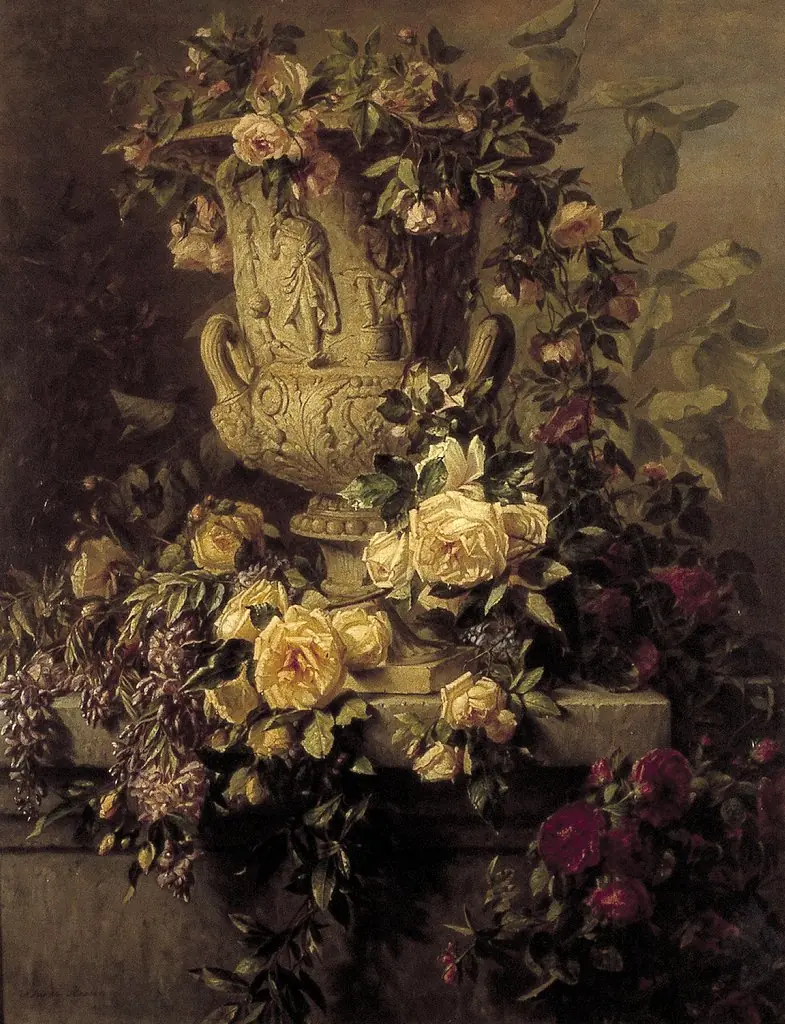 'Summer': Still Life with Flowers, by Adriana Johanna Haanen