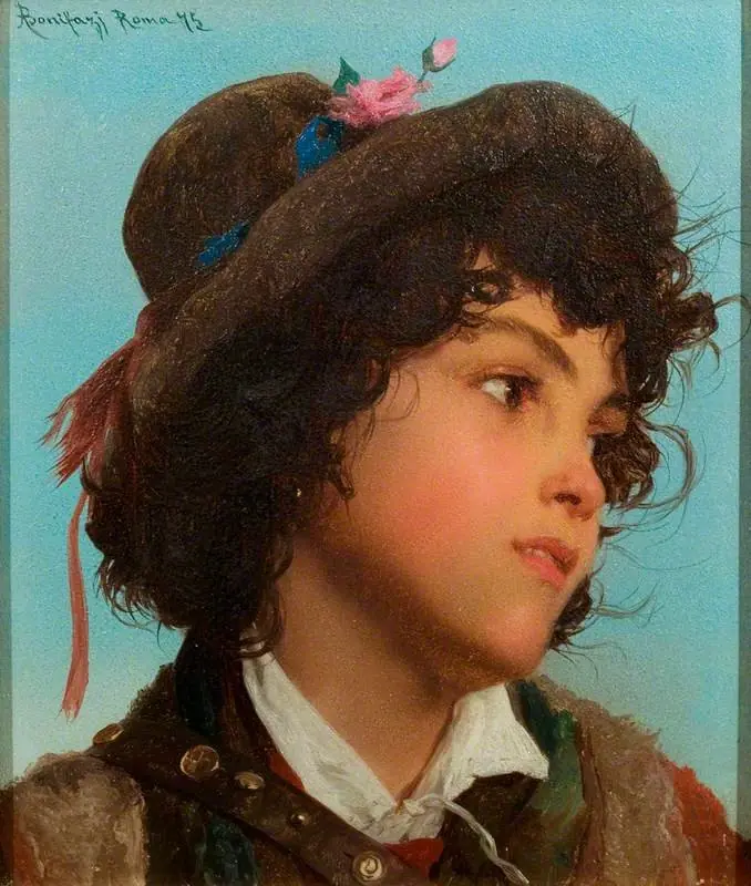 Head of an Italian Boy, by Adriano Bonifazi