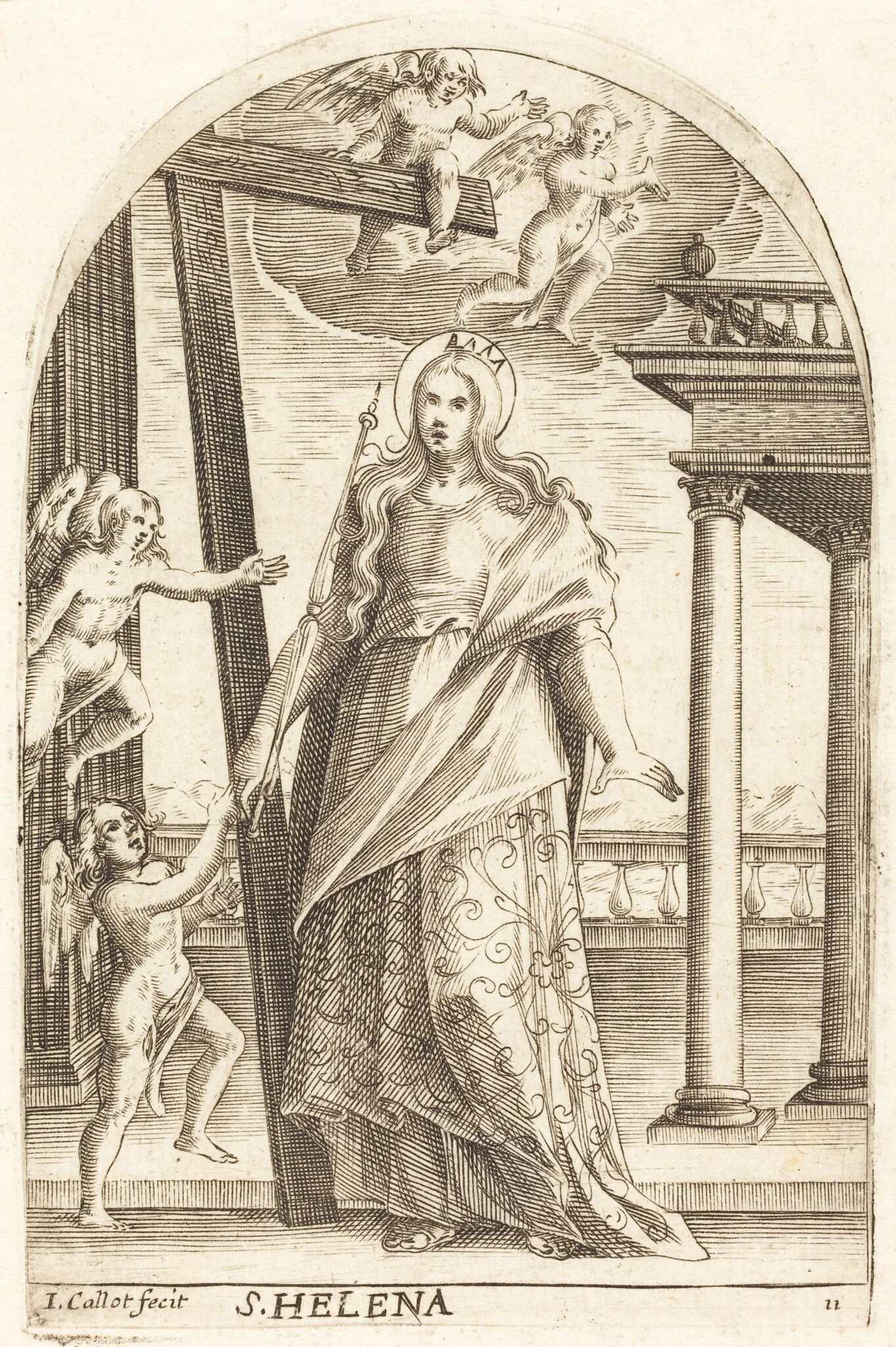 Saint Helen, detail