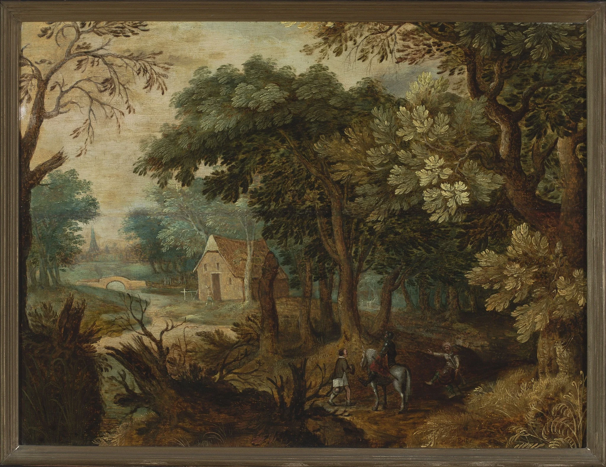 Forest landscape, detail