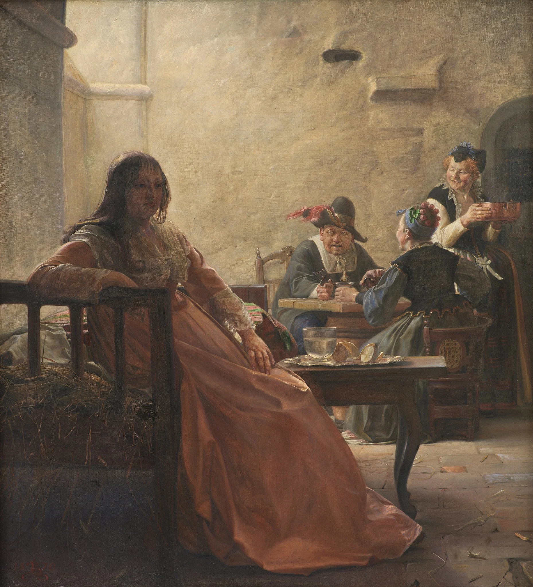 Leonora Christina in Prison, detail