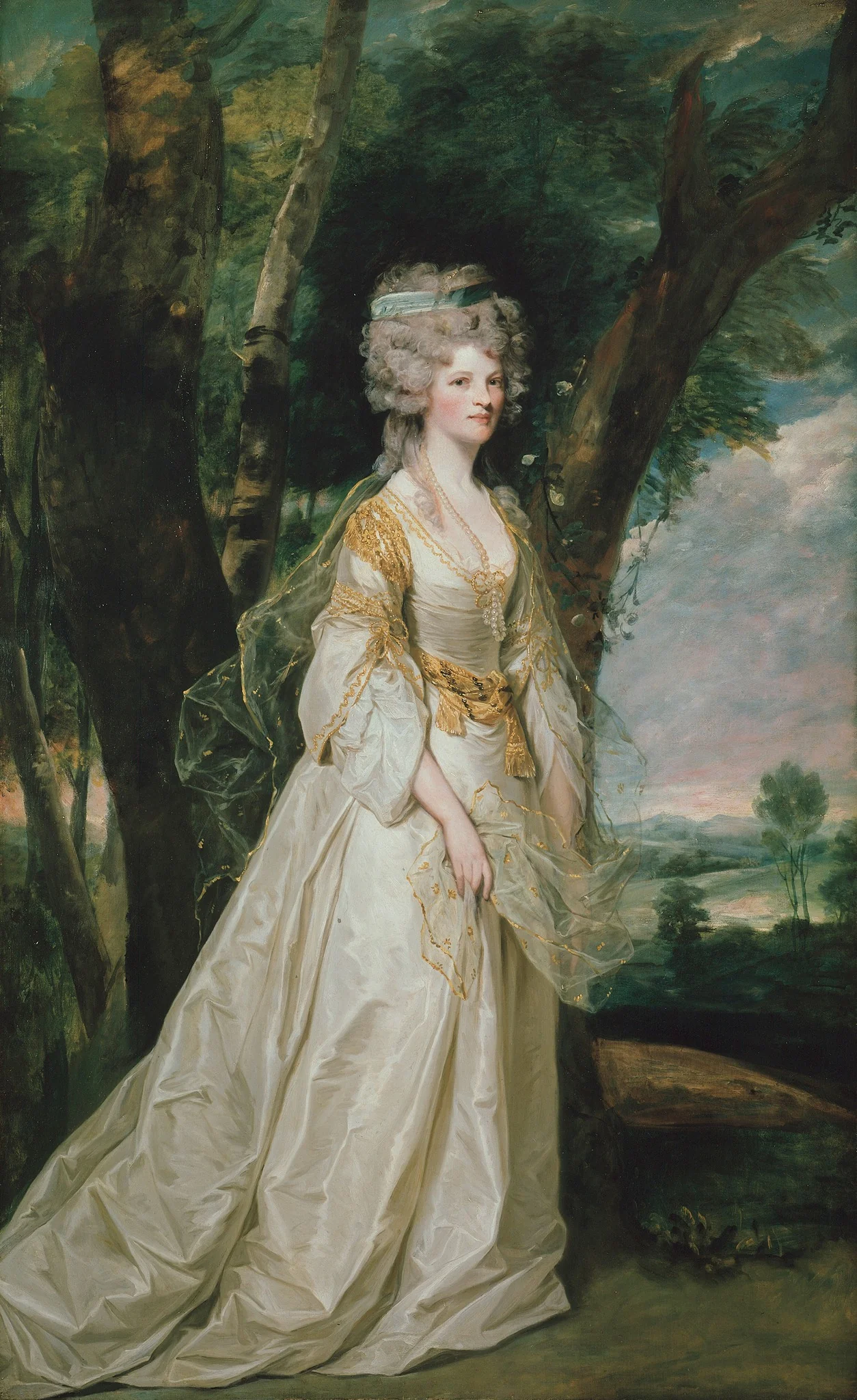 Lady Sunderlin, detail