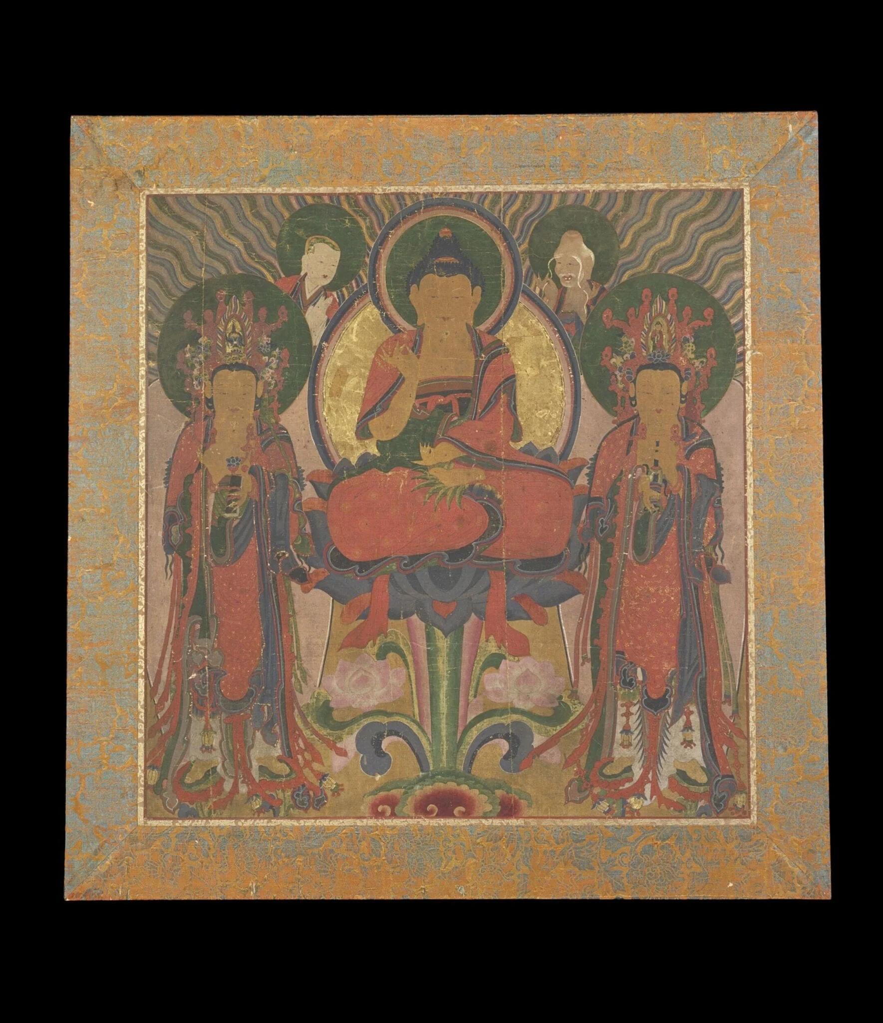 Amitabha, detail