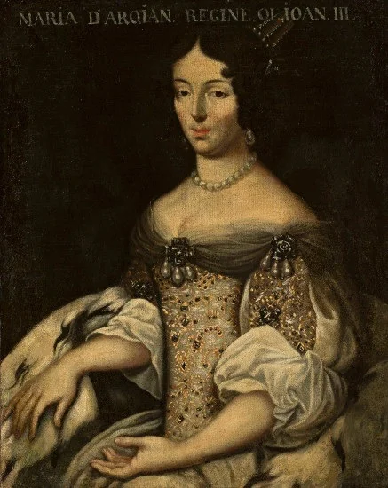 Portrait of Maria Kazimiera Sobieska (1641–1716), detail