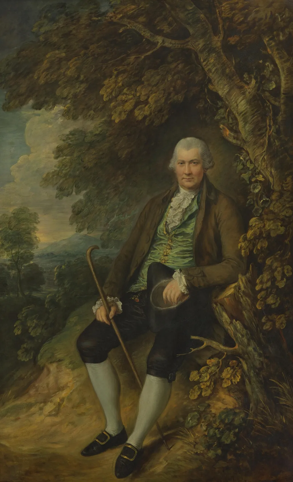 John Wilkinson, by Thomas Gainsborough, oil, 1775
