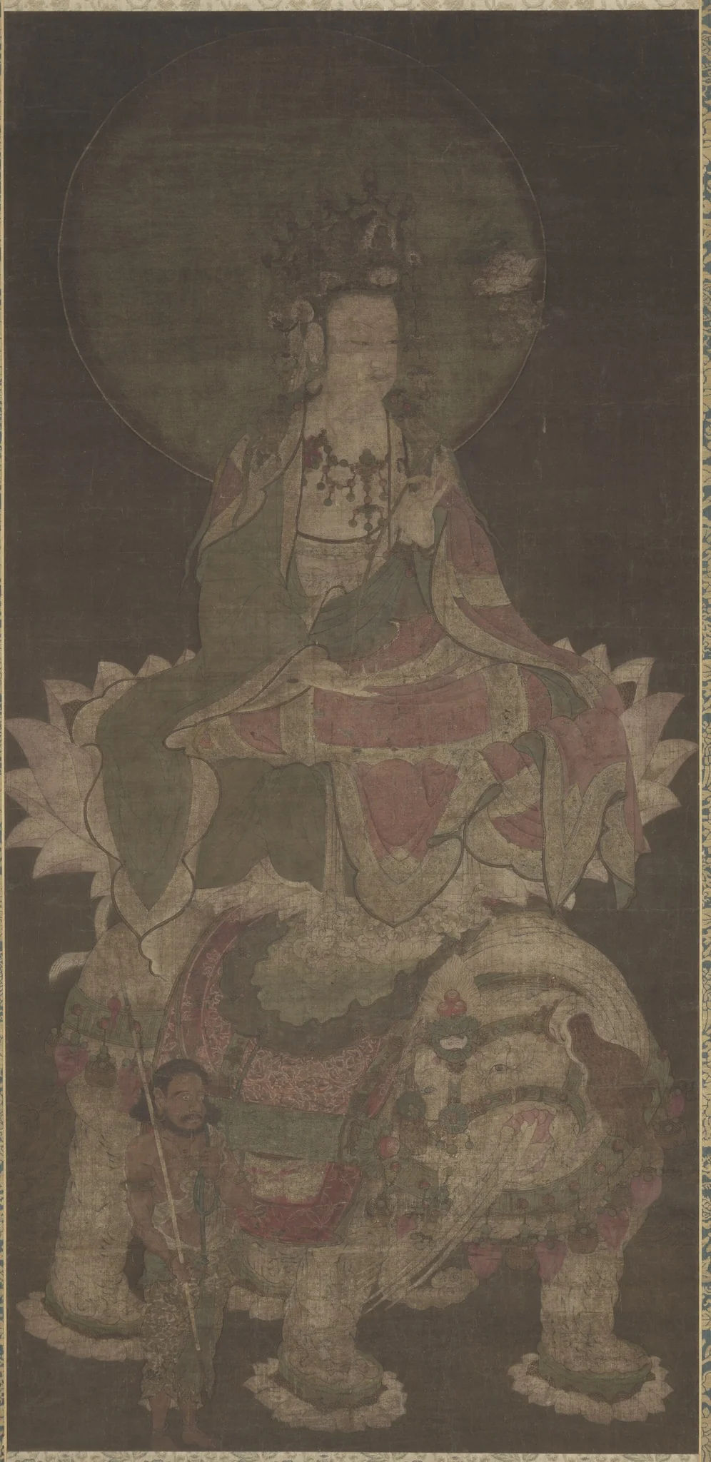 Samantabhadra, detail
