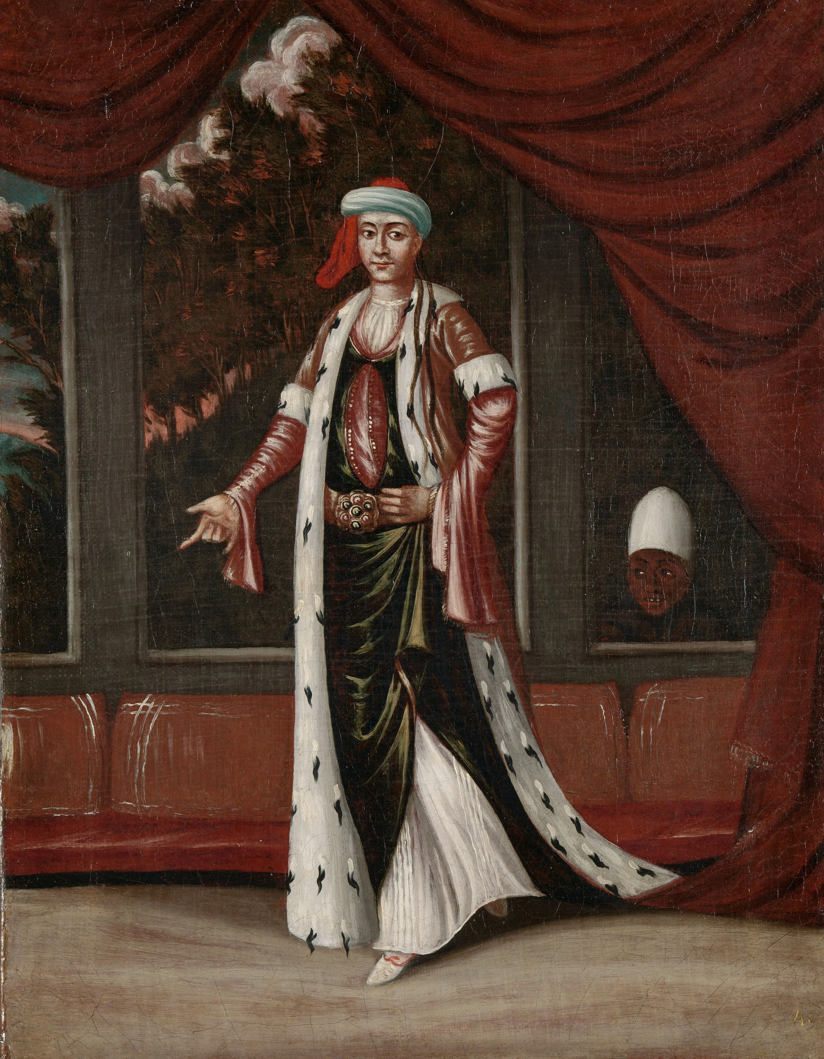 The Sultana-Mother, detail
