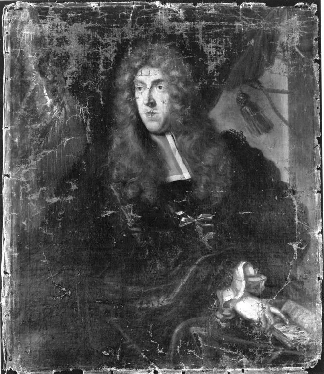 Bildnis des Alexander Sigismund, Fürstbischof von Augsburg, detail