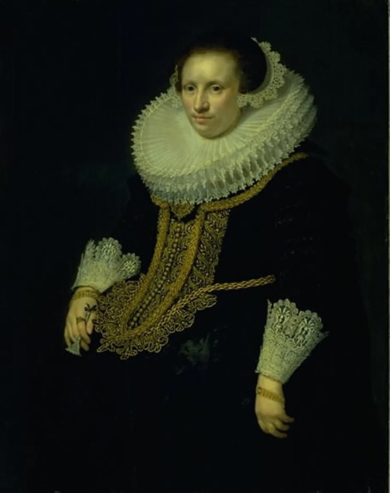 Portrait of a Lady, detail