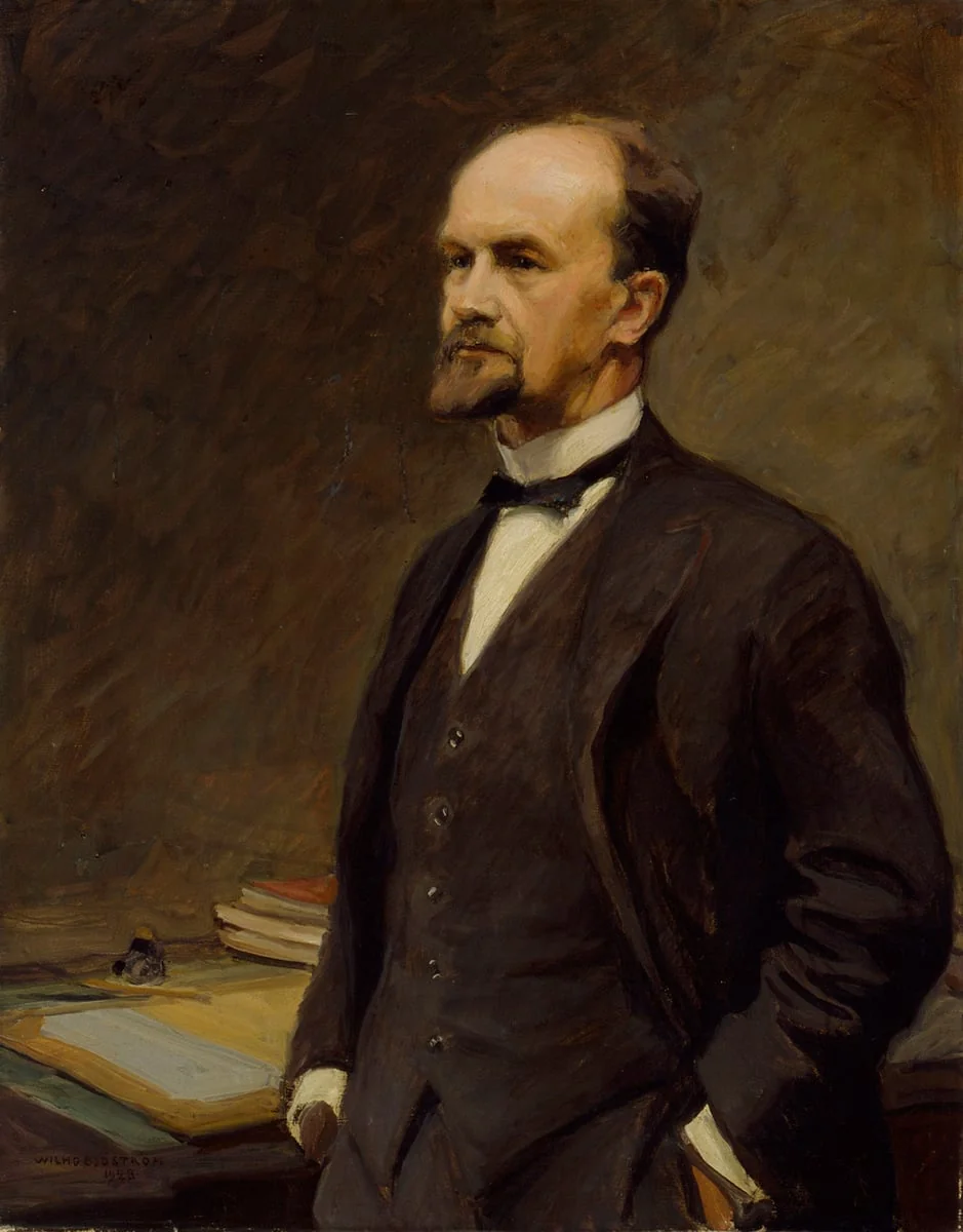 Otto Mannisen muotokuva, detail