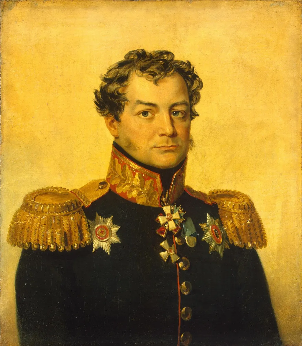 Portrait of Kirill F. Kazachkovsky (1760-1829), by George Dawe, oil, 1823