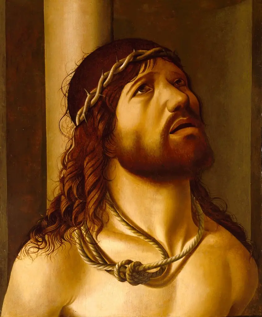 Christ at the Column, by Antonello de Saliba, unspecified, 1550
