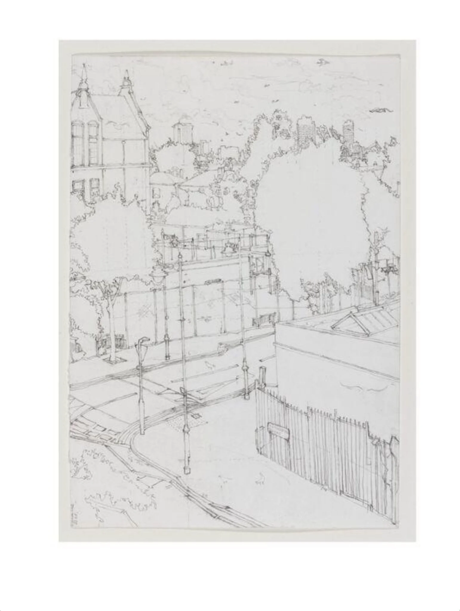 Rotherfield Street, Autumn, detail