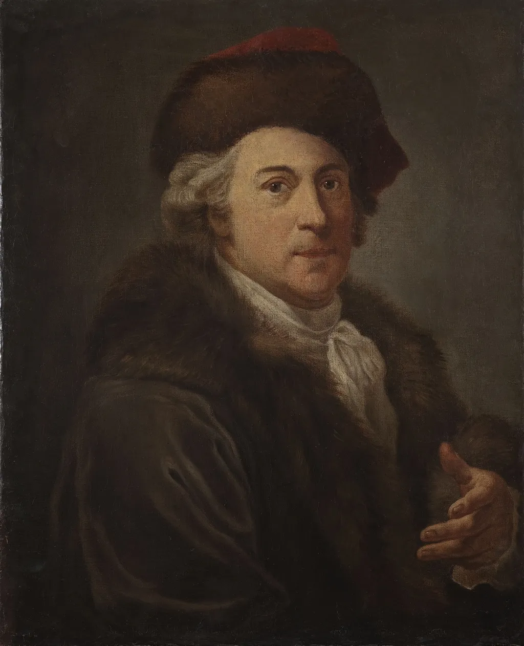 Portrait of Marcello Bacciarelli (1731–1818), by Marcello Bacciarelli, oil, 1781