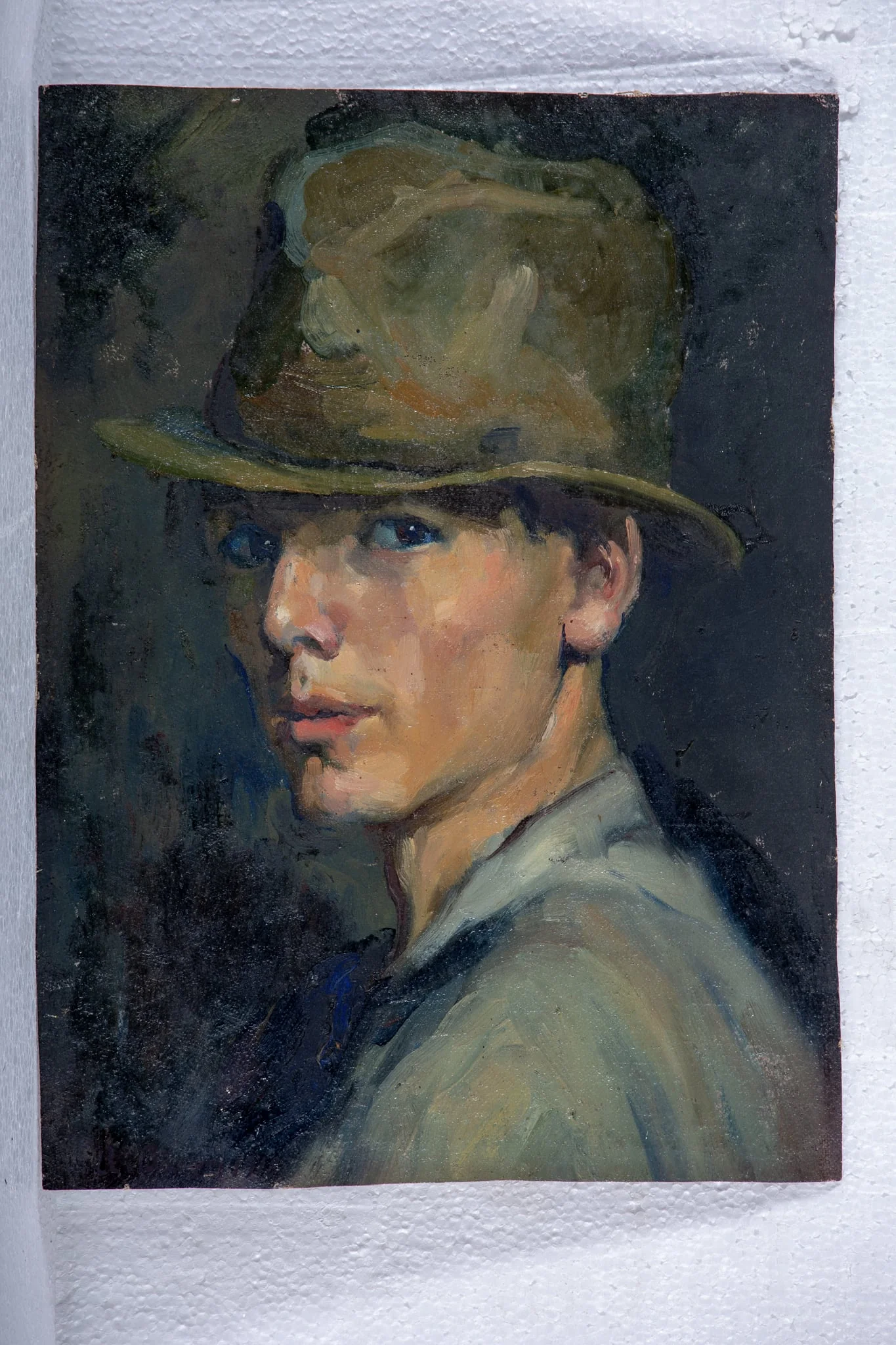 Autoportret, detail