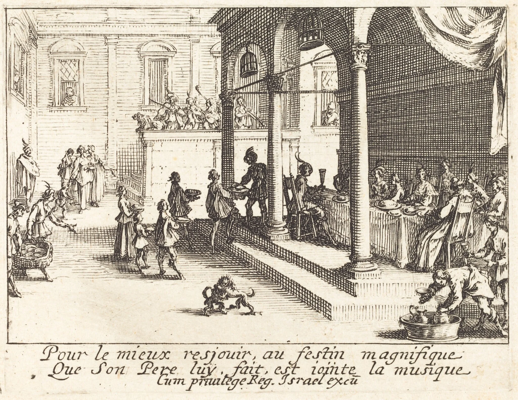 The Feast, detail