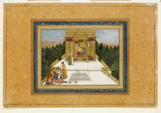 Untitled, by Fateh Chand, paint, 1750