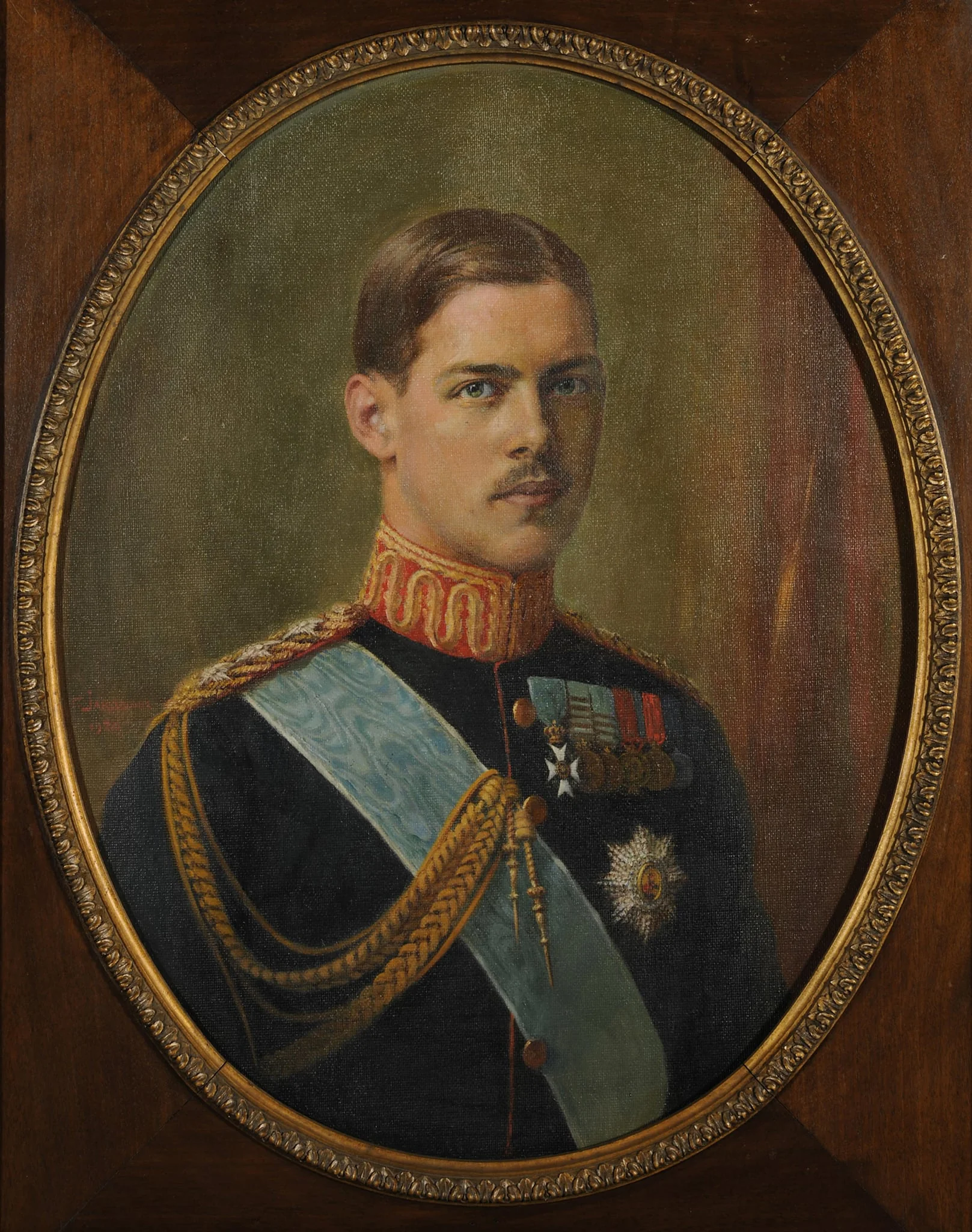 Προσωπογραφία του Αλεξάνδρου Α', detail