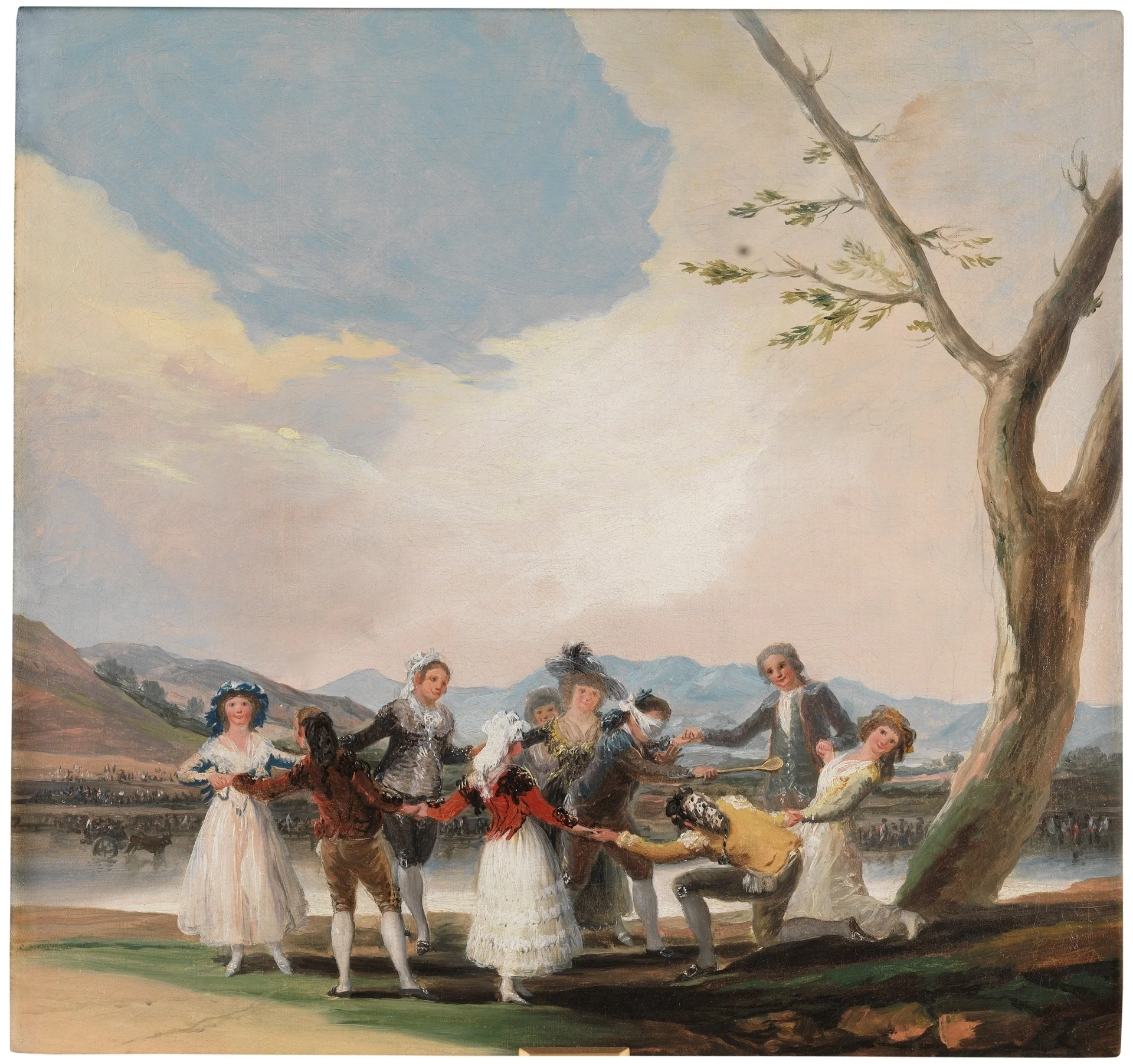 Blind Man's Bluff (sketch), detail