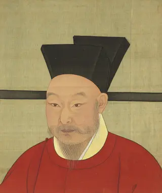 宋代帝半身像册-宋朝光宗皇帝像