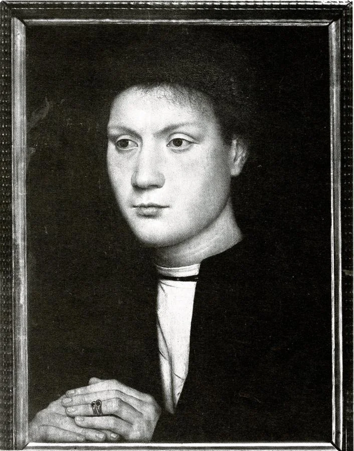 Portrait of a Young Man, detail