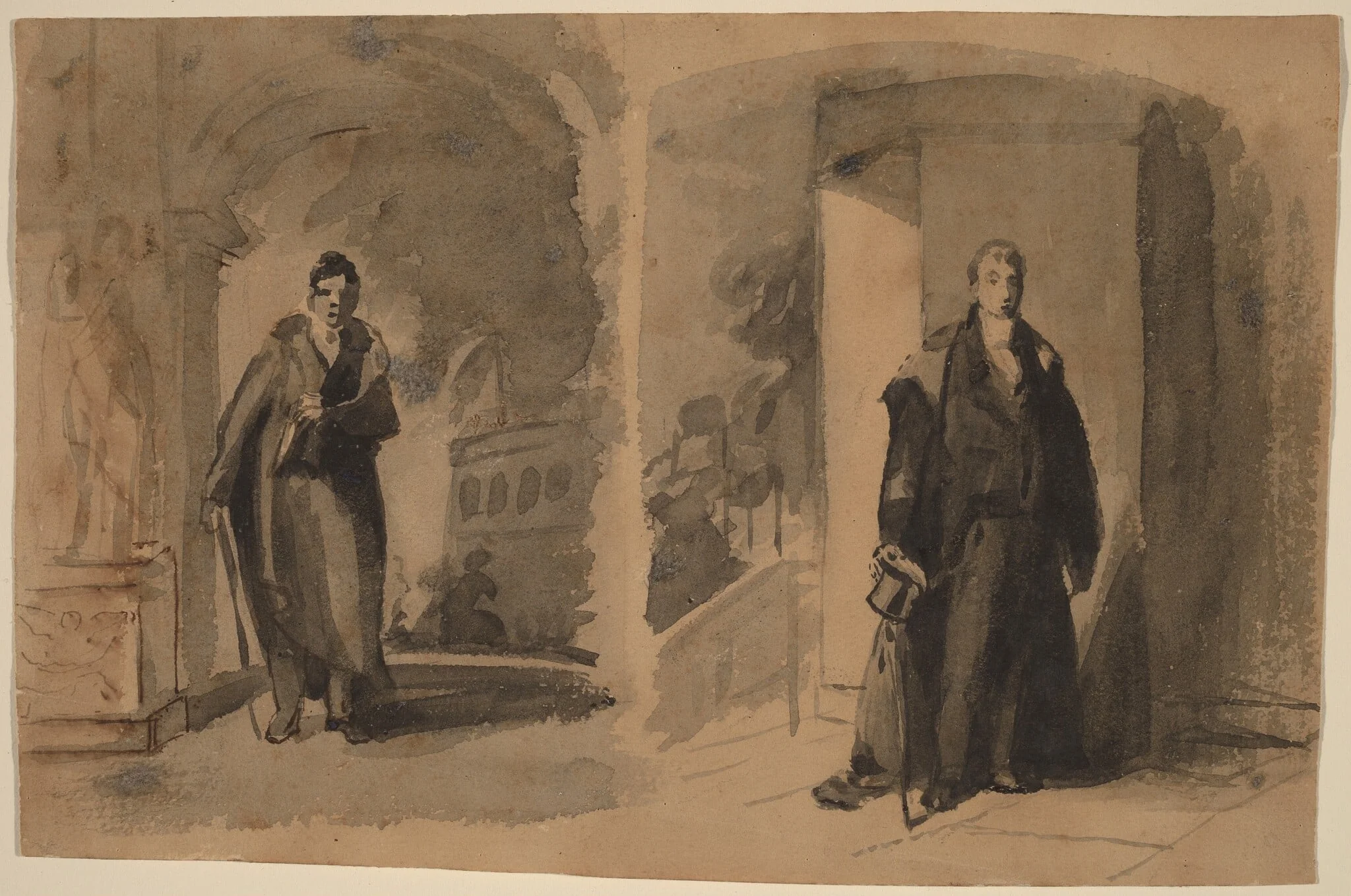 Lafayette (Two Views), detail