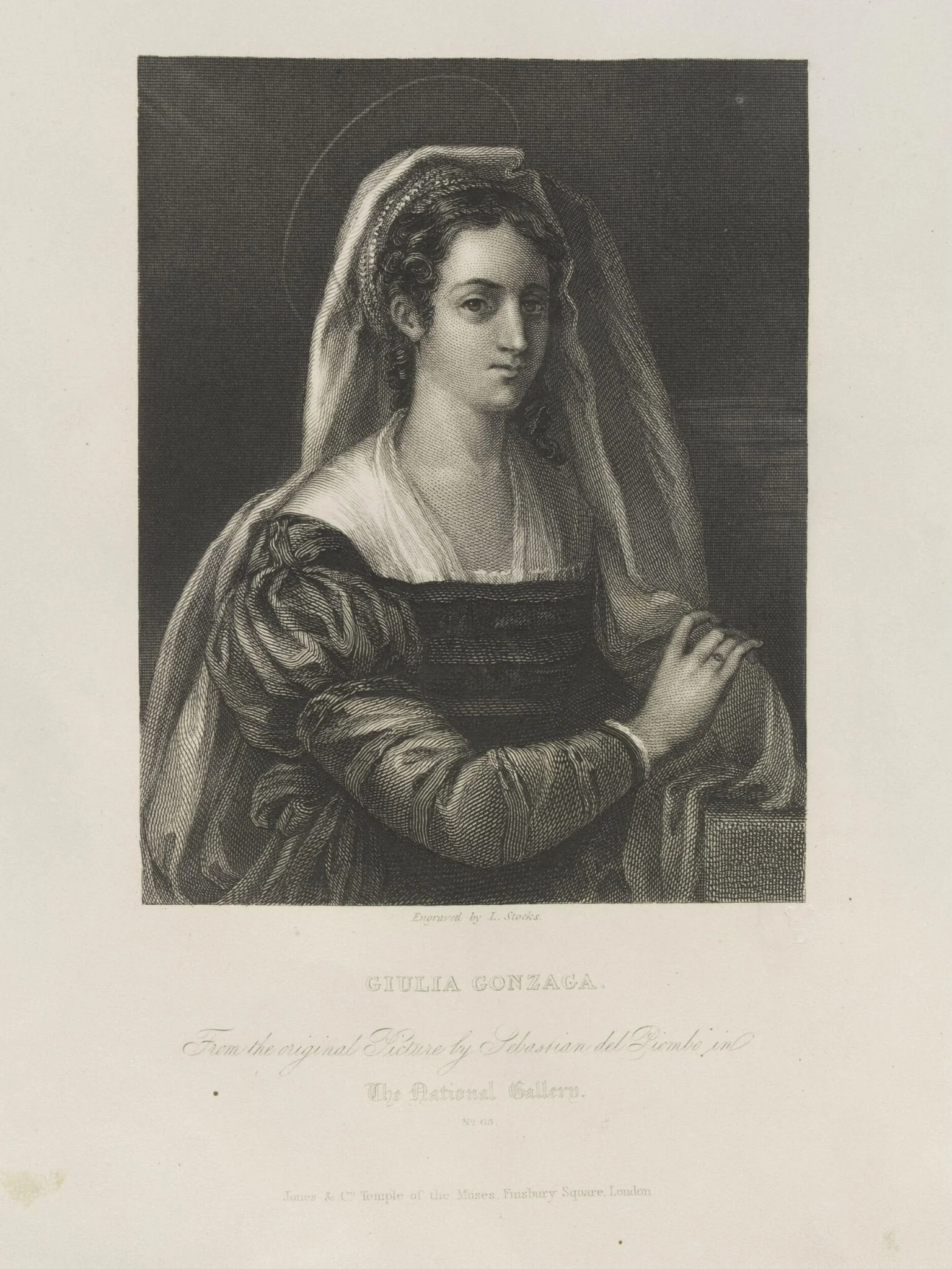 Giulia Gonzaga, detail