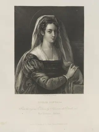 Giulia Gonzaga, by Lumb Stocks, 1850