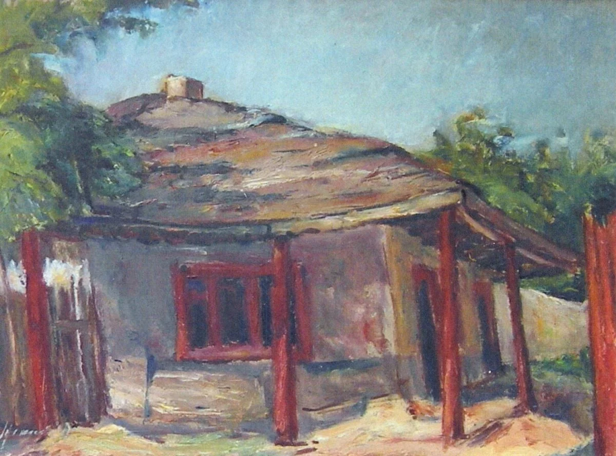 Peisaj, detail