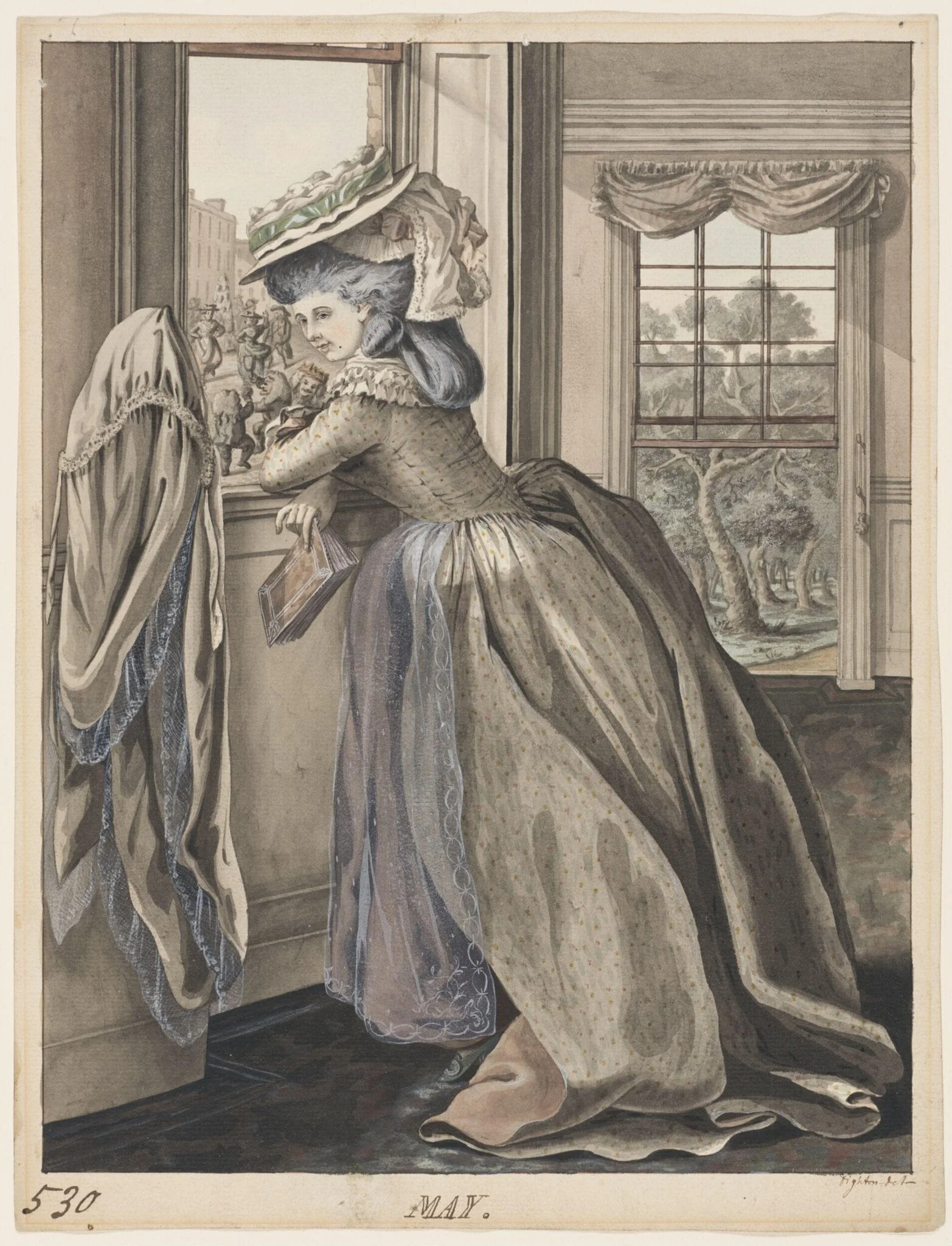 May, detail