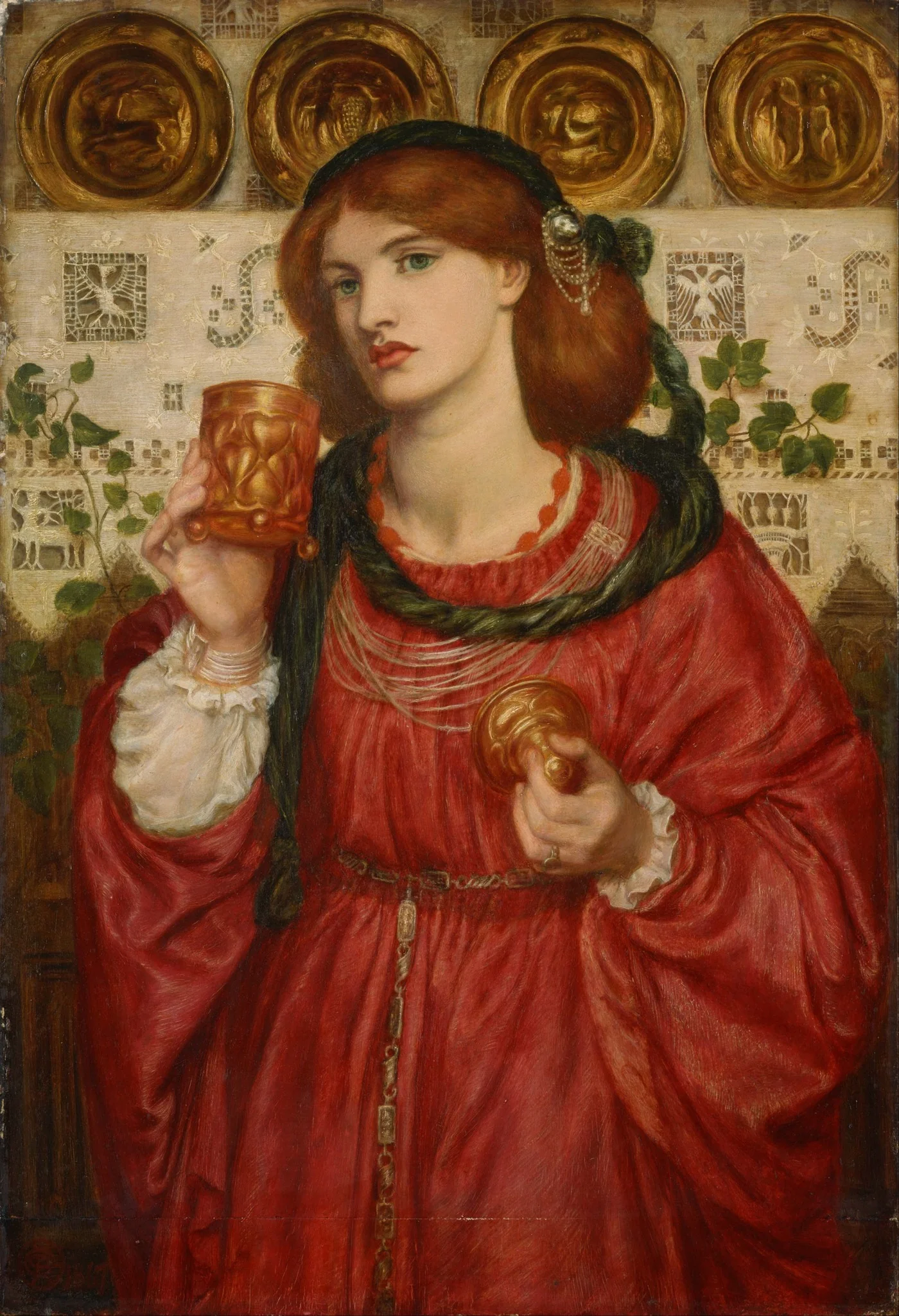 The Loving Cup, detail
