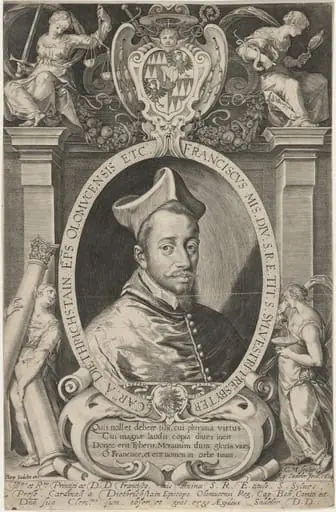 Francis Sylvestri, Cardinal, by Aegidius Sadeler II