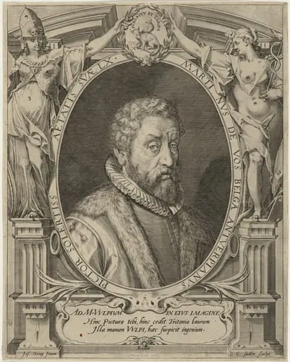 Martin de Vos, by Aegidius Sadeler II