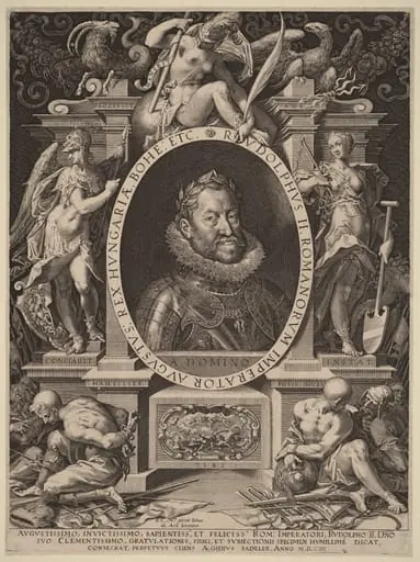 Rudolph II, by Aegidius Sadeler II