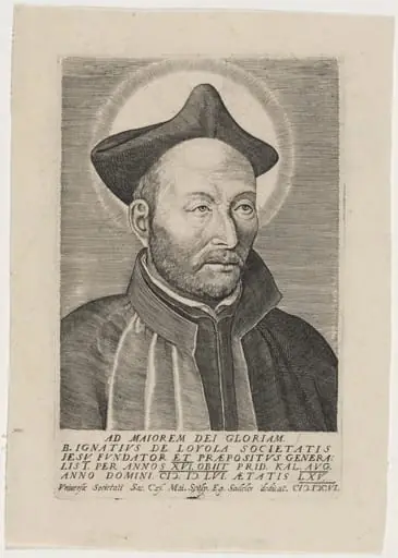 Saint Ignatius de Loyola, by Aegidius Sadeler II