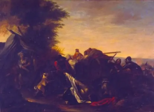 Atac la drumul mare, by Aelbert Cuyp