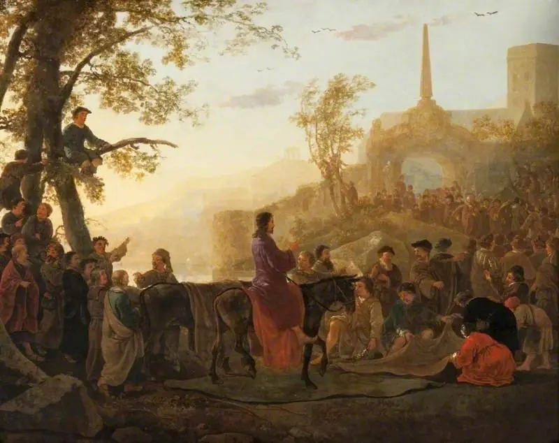 Christ Riding into Jerusalem, by Aelbert Cuyp