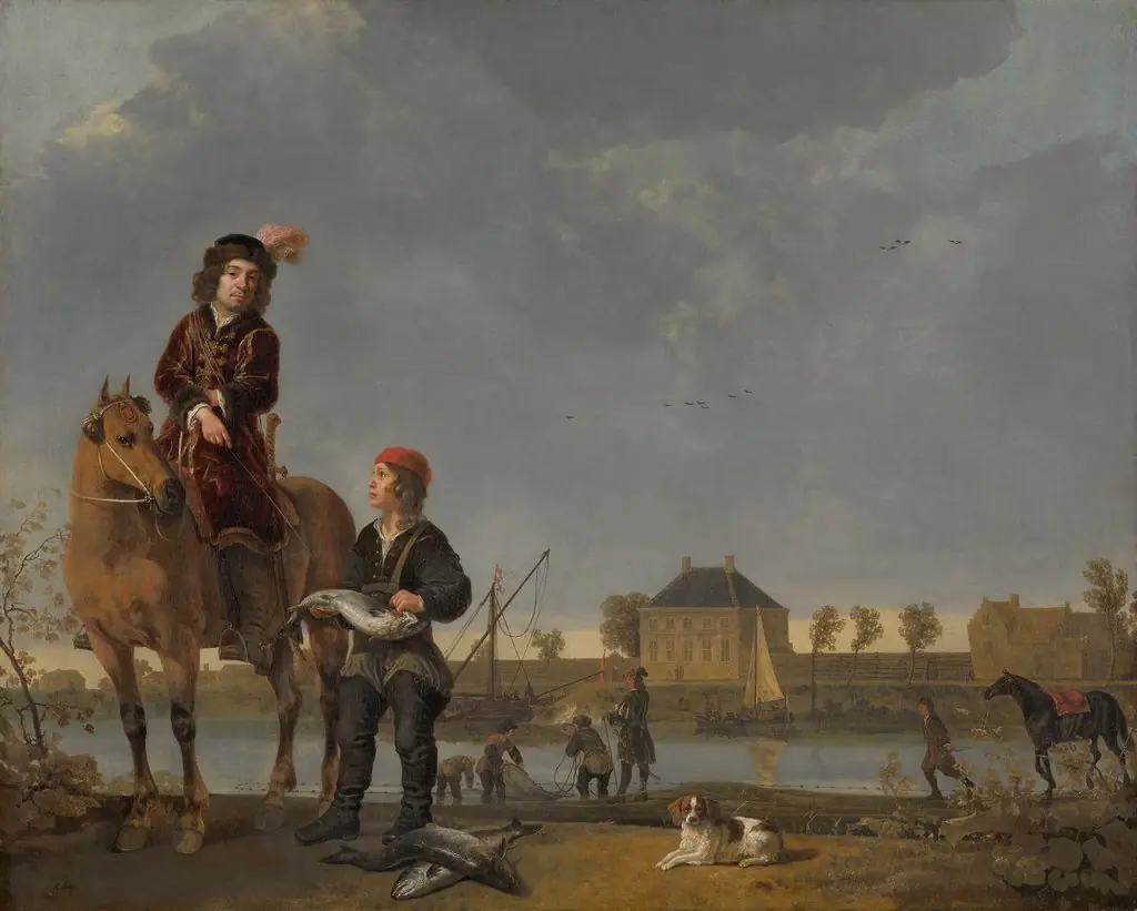 Equestrian Portrait of Pieter de Roovere, by Aelbert Cuyp