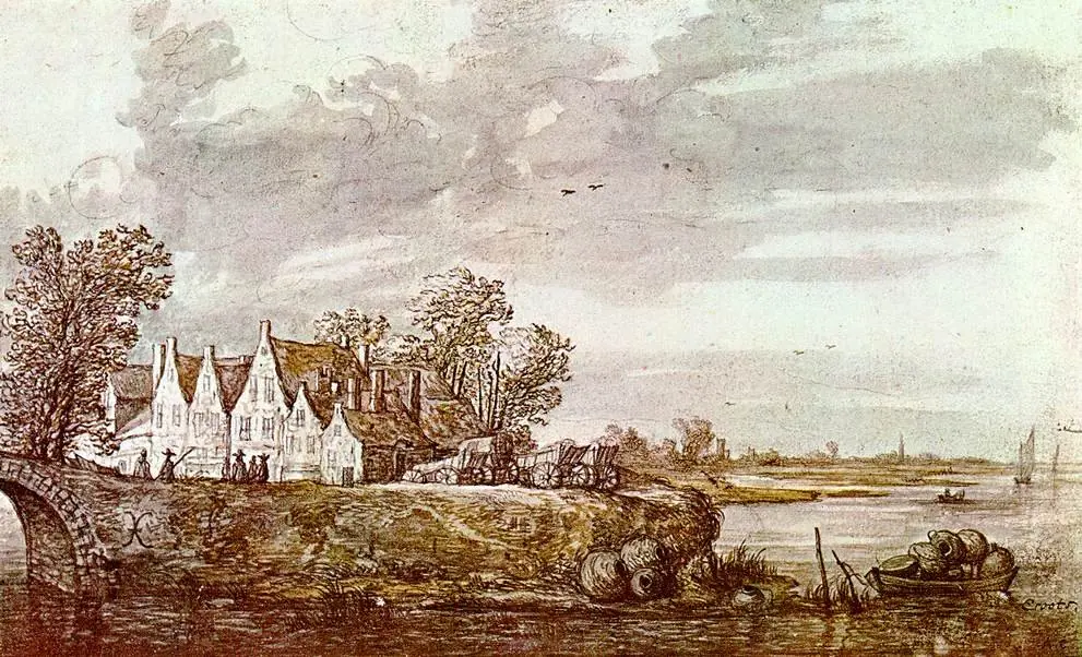 Landscape, by Aelbert Cuyp