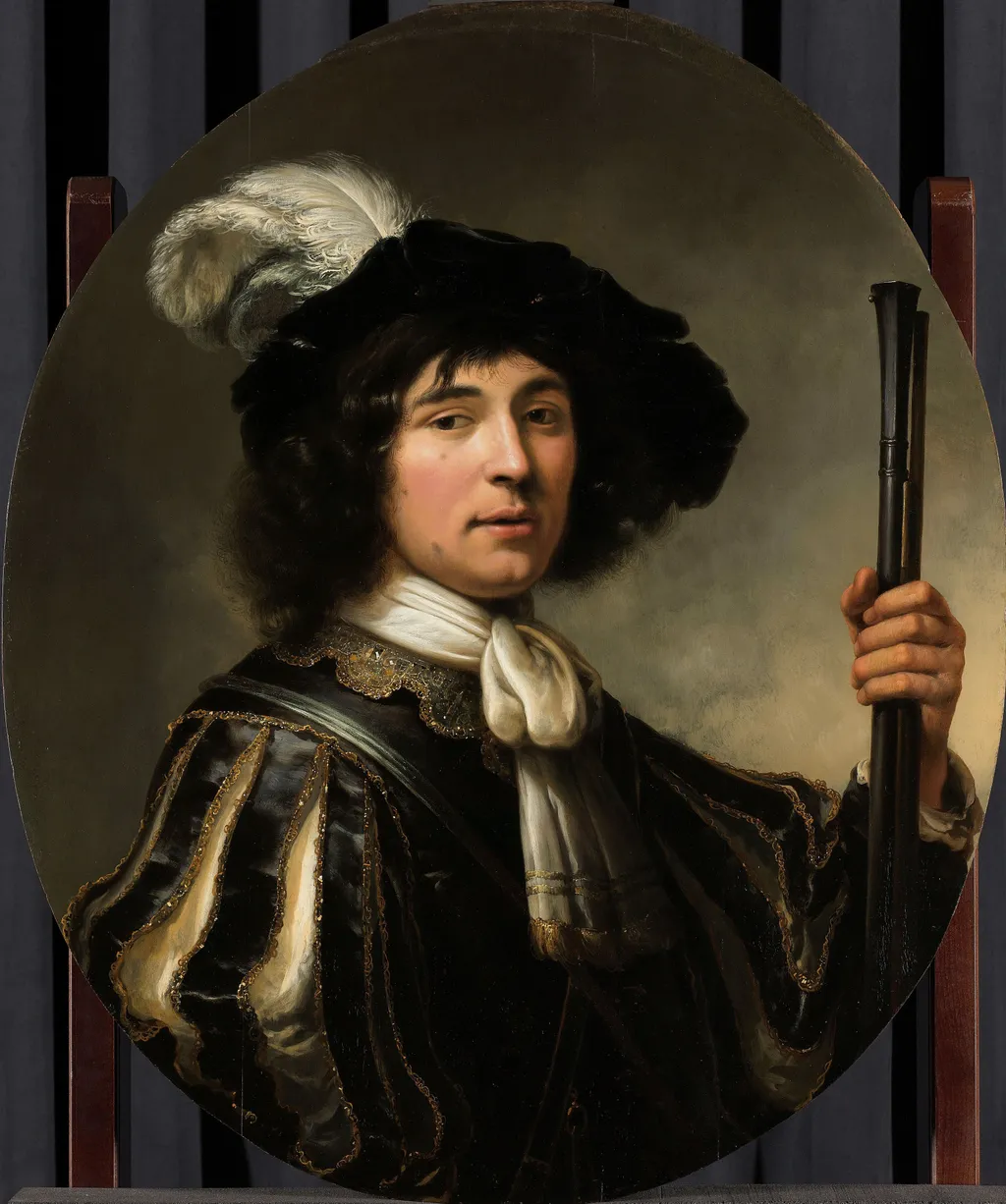Portrait of a Young Man, by Aelbert Cuyp, oil, 1651