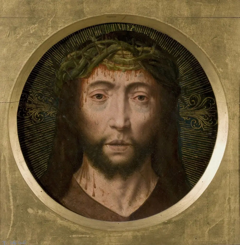 Head of Christ, by Aelbrecht Bouts