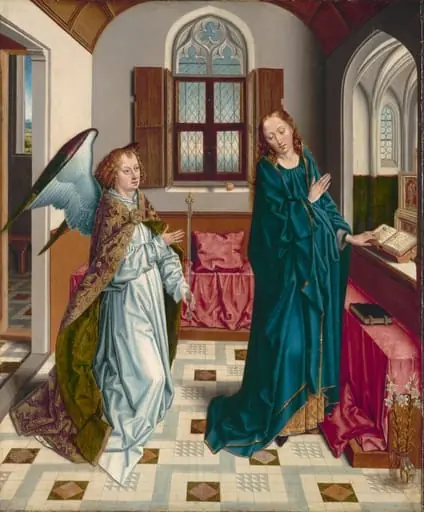 The Annunciation, by Aelbrecht Bouts
